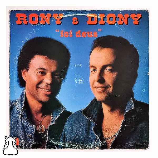 LP Rony & Diony - Foi Deus - Disco de Vinil - Hm