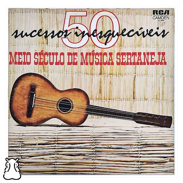 LP 50 Sucessos Inesquecíveis - Música Sertaneja - Vinil - Hm