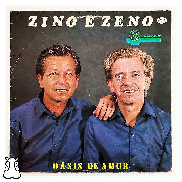 LP Zino & Zeno - Oásis de Amor - Disco de Vinil 1985 - Hm