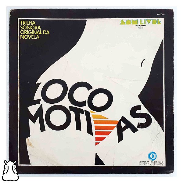 LP Novela - Locomotivas - Nacional - Vinil 1977 Leia - Hm