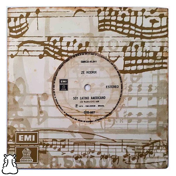 EP Compacto Zé Rodrix - Soy Latino Americano Vinil 1976 - Hm