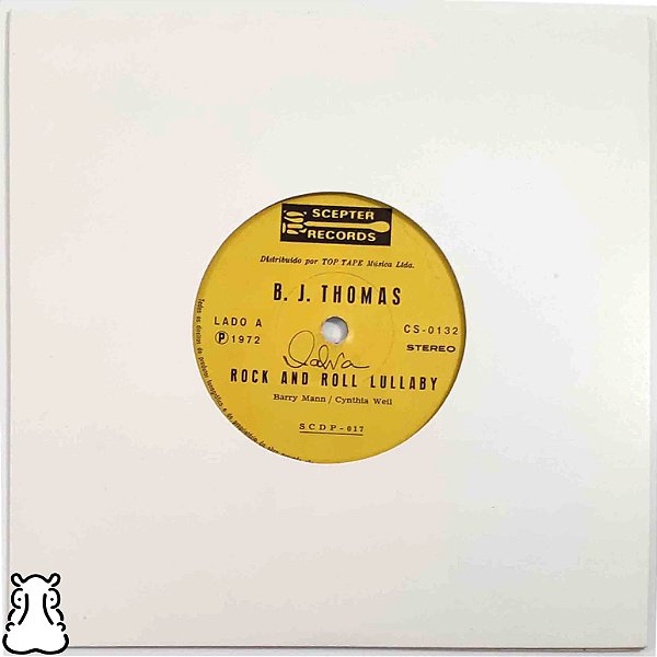 EP Compacto BJ Thomas Rock And Roll Lullaby Vinil Leia - Hm