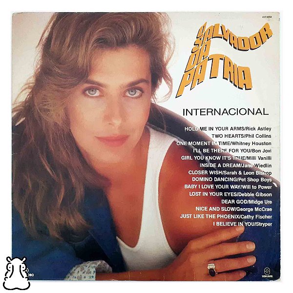 LP Novela O Salvador da Pátria Internacional 1989 Vinil - Hm