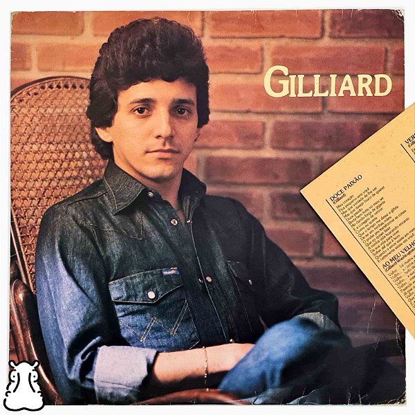 LP Gilliard - Doce Paixão - Disco de Vinil 1981 Encarte - Hm