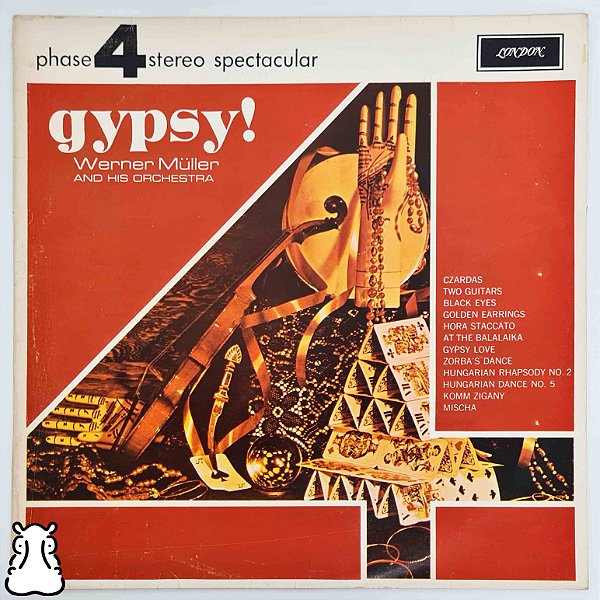 LP Werner Muller - Gypsy - Disco de Vinil 1966 - Hm
