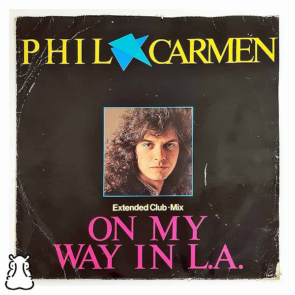 LP Phil Carmen - On My Way In LA Vinil Single Importado - Hm