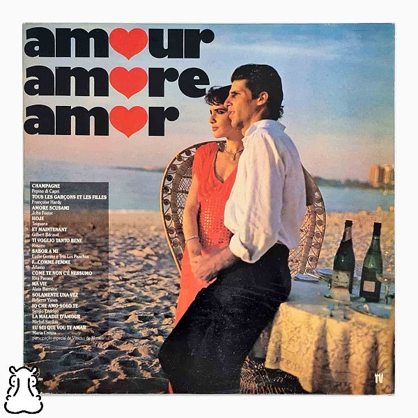 LP Amour, Amore, Amor - Disco de Vinil 1987 - Hm