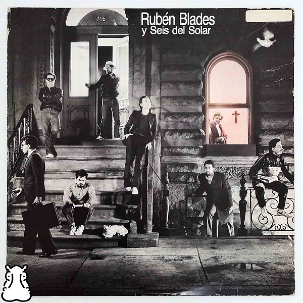 LP Ruben Blades Y Seis Del Solar Escenas Vinil Encarte - Hm