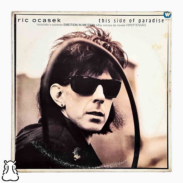 LP Ric Ocasek This Side of Paradise Vinil 1986 Encarte - Hm