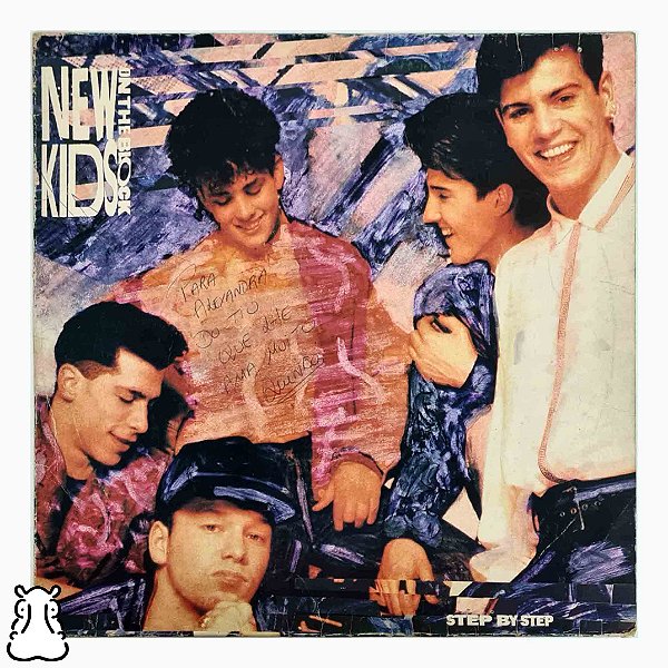 LP New Kids On The Block Step By Step Vinil 1990 - Hm