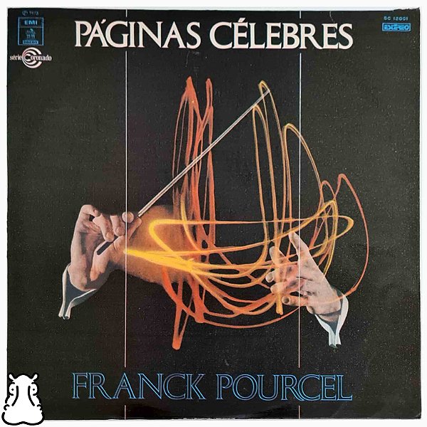 LP Franck Pourcel - Páginas Célebres Disco Vinil 1973 - Hm