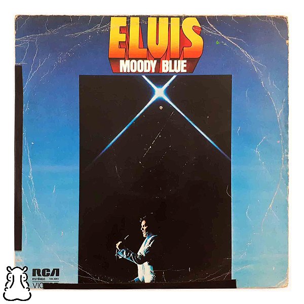 LP Elvis Presley - Moody Blue - Vinil 1977 - Leia - Hm