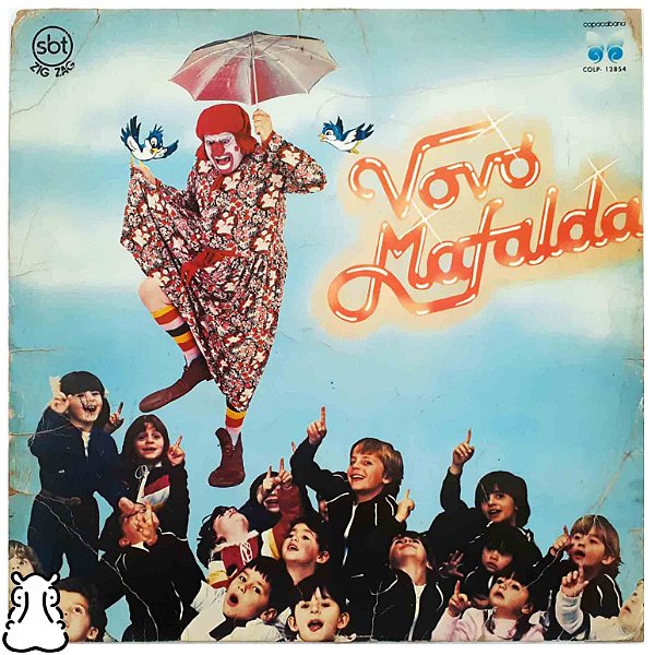 LP Vovó Mafalda Levantar o Braço - Disco de Vinil 1983 - Hm
