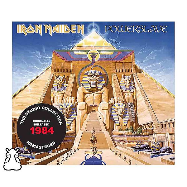 CD Iron Maiden - Powerslave - Novo Lacrado - Digipack - Hm