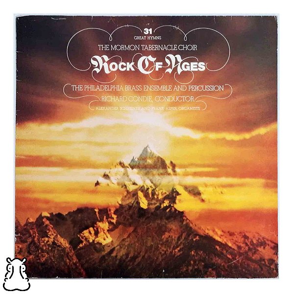 LP The Mormon Tabernacle Choir  Rock Of Age Duplo Vinil - Hm