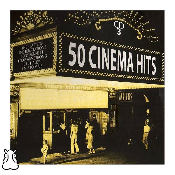 CD Trilha de Filmes - 50 Cinema Hits 3 - Novo Lacrado - Hm