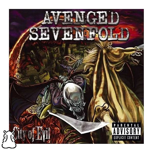 CD Avenged Sevenfold - City Of Evil - Novo Lacrado - Hm
