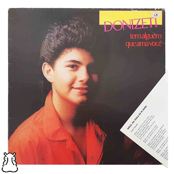 LP Donizeti Tem Alguém Que Ama Você Vinil 1985 Encarte - Hm