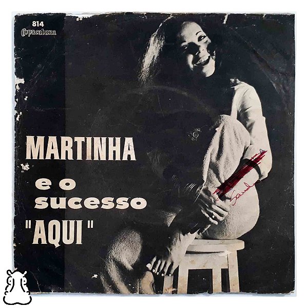 EP Compacto Martinha Aqui Meu Namorado Vinil 1969 Leia - Hm