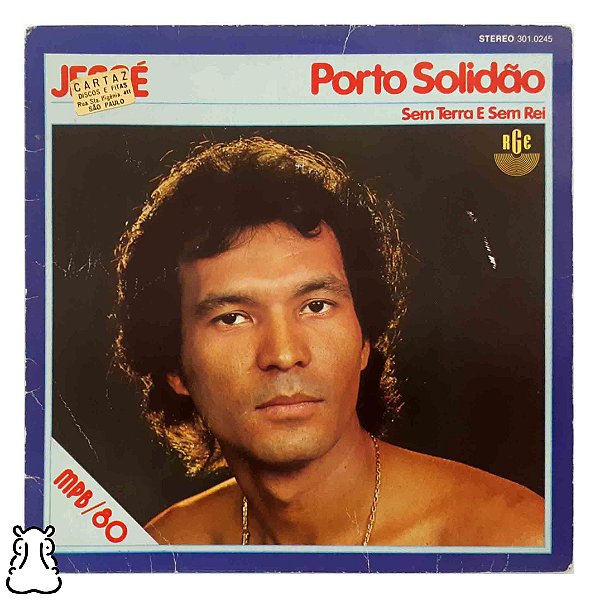 EP Compacto Jessé - Porto Solidão - Disco de Vinil 1980 - Hm