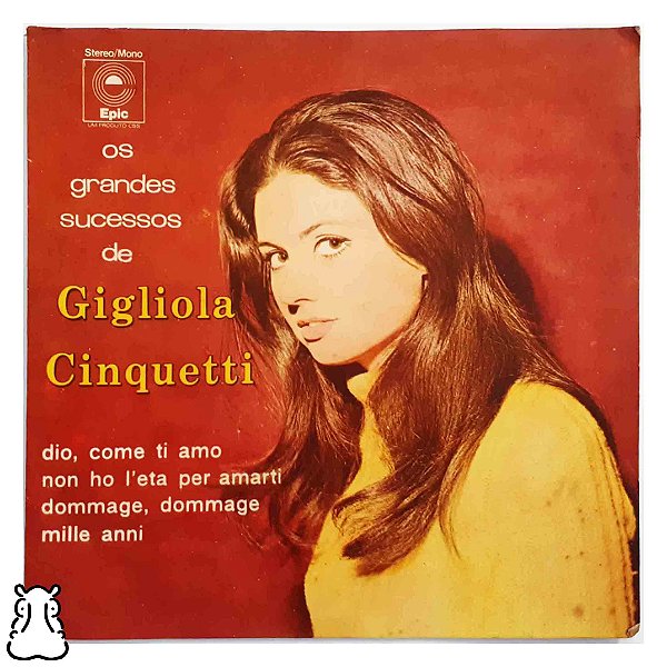 EP Compacto Grande Sucesso Gigliola Cinquetti Vinil Leia- Hm