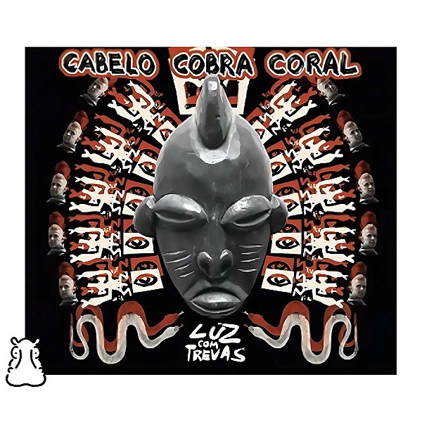 CD Cabelo Cobra Coral - Luz Com Trevas - Novo Lacrado - Hm