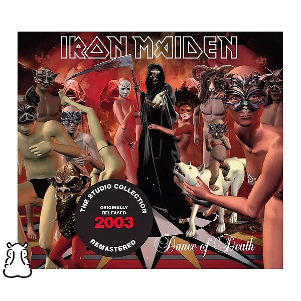 CD Iron Maiden - Dance Of Death - 2003 - Novo Lacrado - Hm
