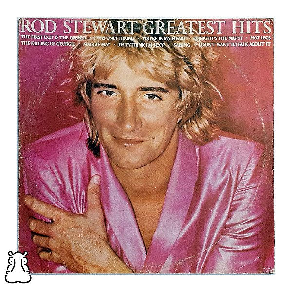 LP Rod Stewart - Greatest Hits - Disco de Vinil 1985 - Hm