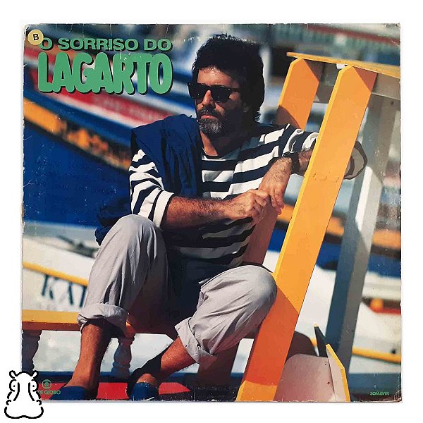 LP Novela - O Sorriso do Lagarto - Nacional  Vinil 1991 - Hm