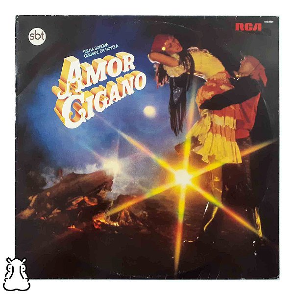 LP Novela - Amor Cigano SBT Disco de Vinil 1983 Leia - Hm