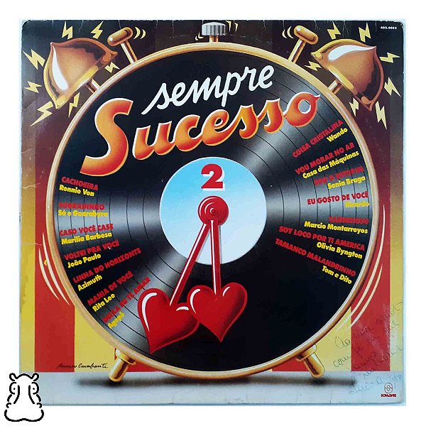 LP Vários - Sempre Sucesso Vol. 2 - Vinil 1988 Leia - Hm