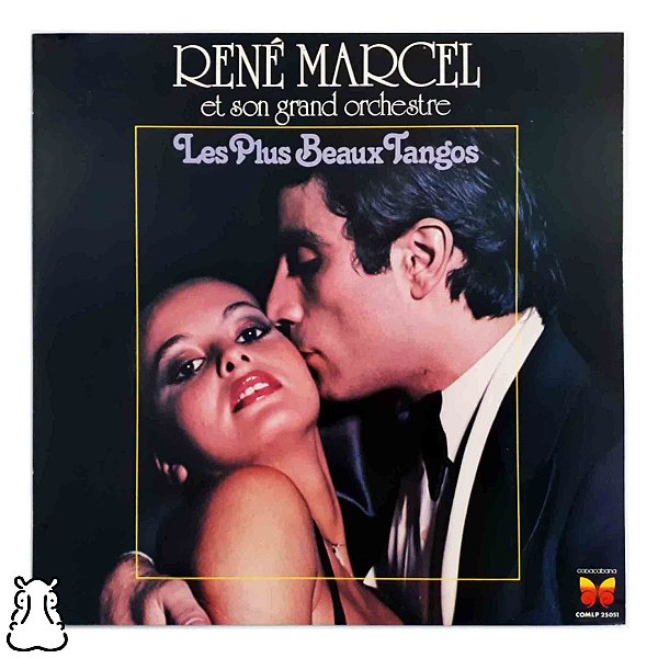 LP René Marcel Orchestre Les Plus Beaux Tangos Vinil - Hm