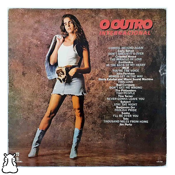 LP Novela - O Outro Internacional 1987 Disco de Vinil - Hm