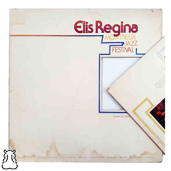 LP Elis Regina Montreux Jazz Festival Vinil Encarte - Hm
