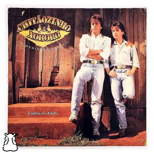 LP Chitãozinho e Xororó - Cowboy do Asfalto - Vinil - Hm