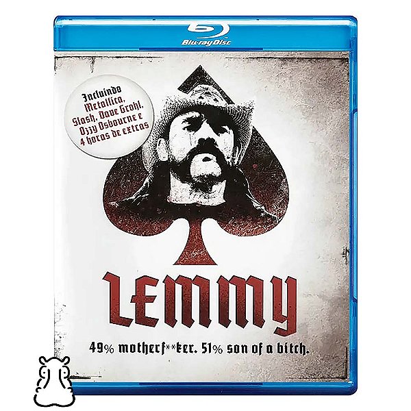 Blu-Ray Lemmy 49% Mother F**ker 51% Son Of A Bitch Novo - Hm