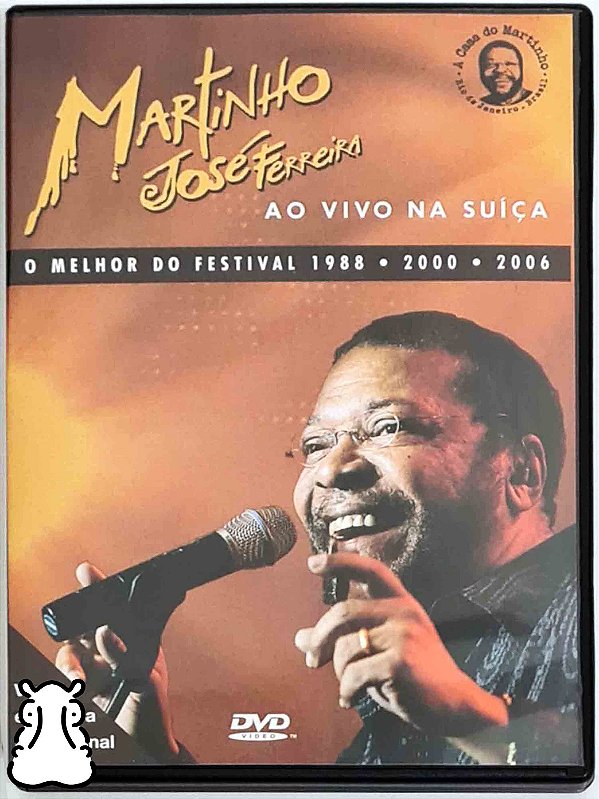 DVD Martinho da Vila - Ao Vivo na Suiça - Hm