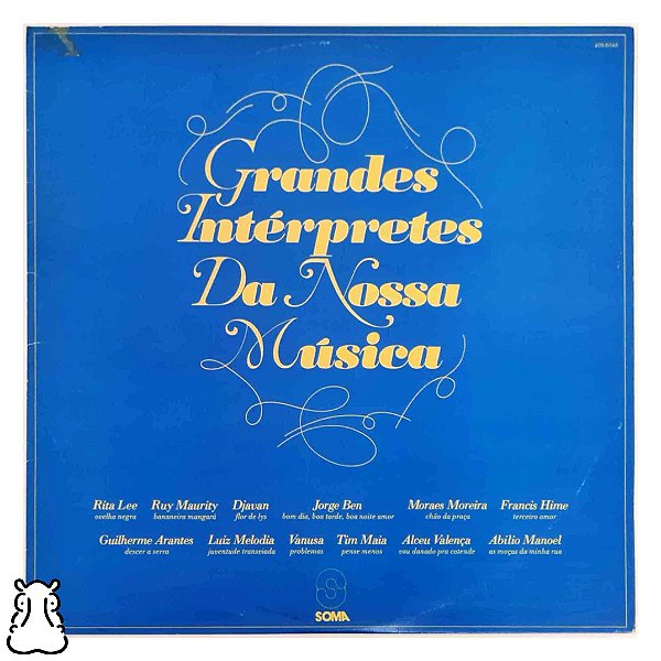 LP Grandes Intérpretes Nossa Música Vinil Amostra 1981 - Hm