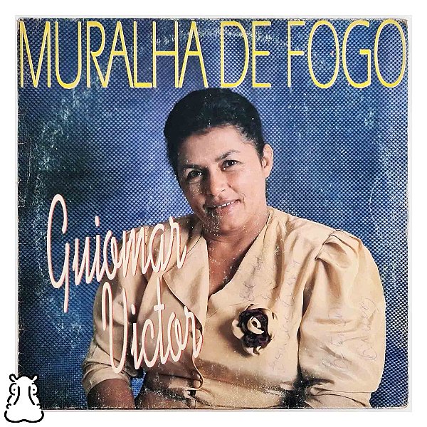 LP Guiomar Victor - Muralha de Fogo Disco de Vinil 1992 - Hm