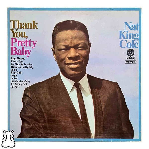 LP Nat King Cole - Thank You, Pretty Baby - Vinil 1969 - Hm