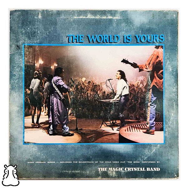 LP Magic Crystal Band The World Is Yours Vinil Encarte - Hm