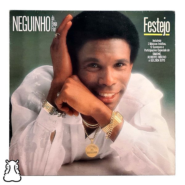 LP Neguinho da Beija Flor - Festejo - Vinil com Encarte - Hm