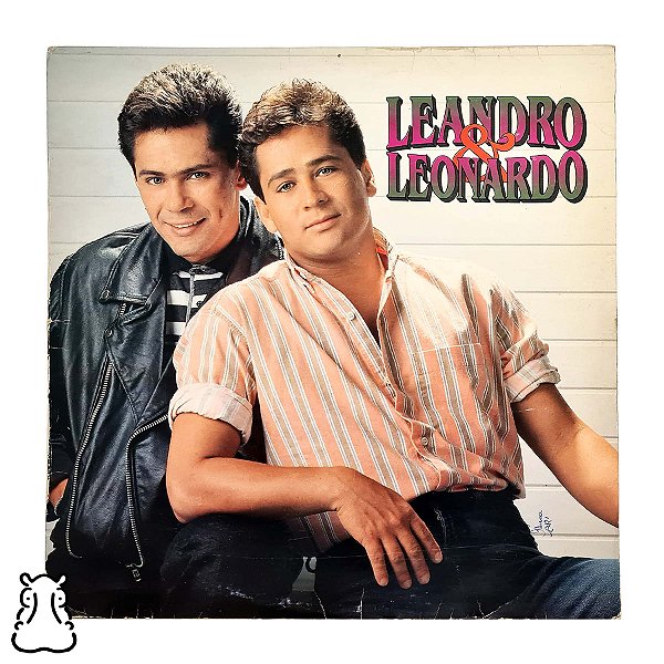 LP Leandro e Leonardo 1992 O Que Eu Sinto é Amor Vinil - Hm