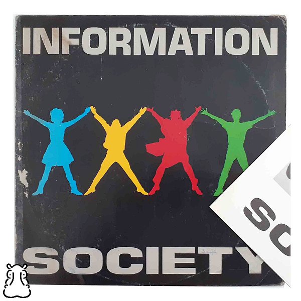 LP Information Society Software Hardware Vinil Encarte - Hm