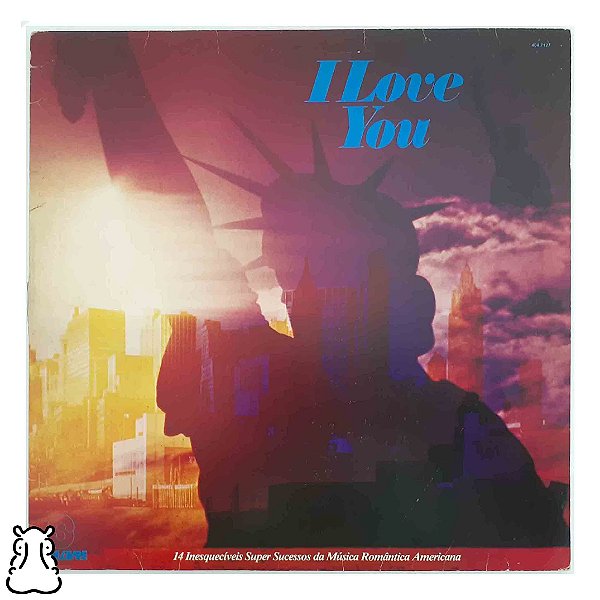 LP I Love You - 14 Sucessos Disco de Vinil 1979 - Hm