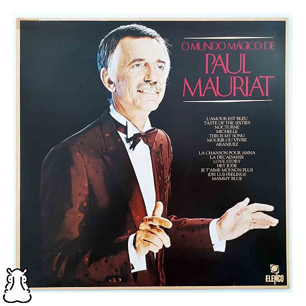 LP O Mundo Mágico de Paul Mauriat - Disco de Vinil 1983 - Hm