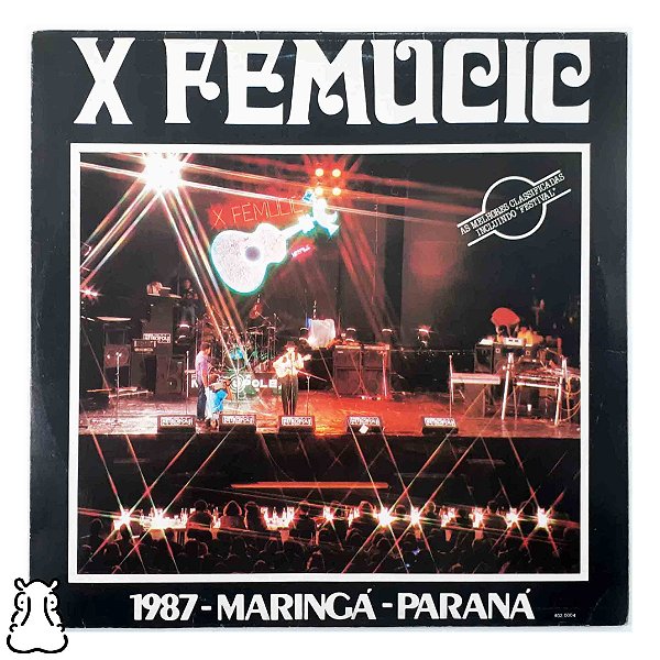 LP X FEMUCIC - Festival Cidade Canção - Amostra - Vinil - Hm