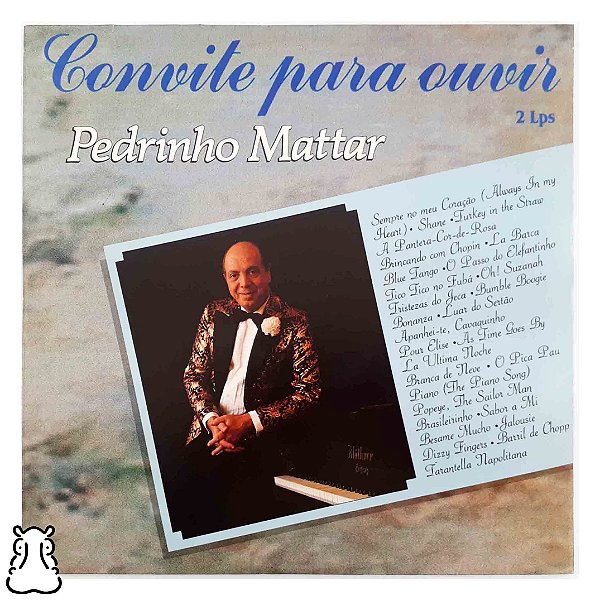 LP Pedrinho Mattar - Convite Para Ouvir Amostra - Vinil - Hm