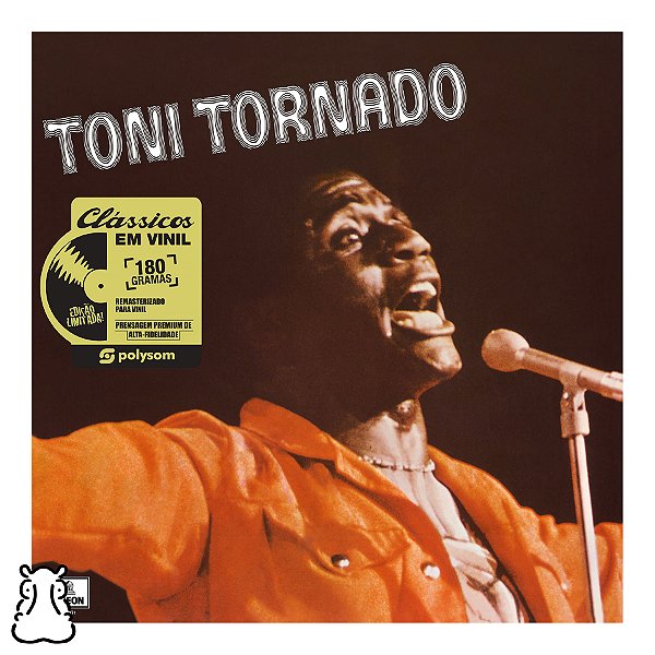 LP Toni Tornado - B.R.3 - Vinil Novo Lacrado - Polysom - Hm