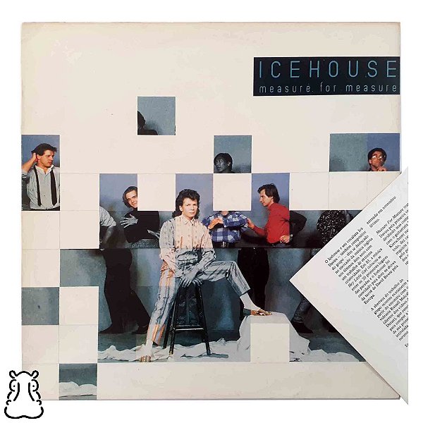 LP IceHouse - Measure For Measure - Vinil 1986 Encarte - Hm